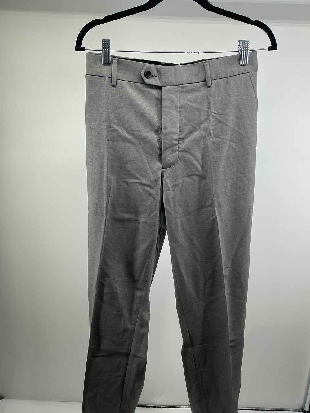 Stretch Wool Dress Pants - Straight Fit